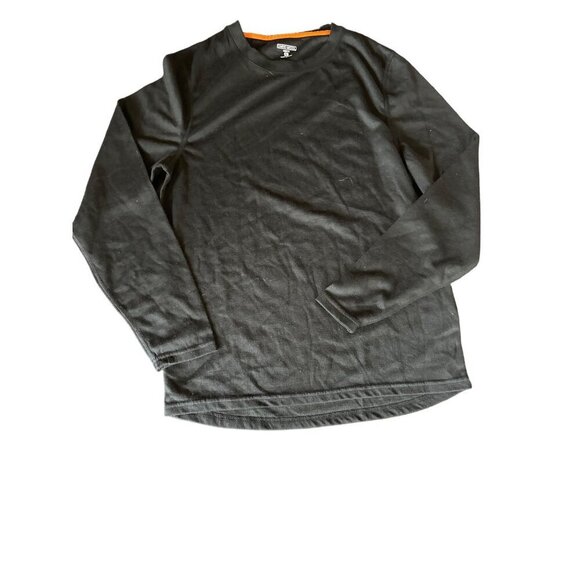 Omni-Wool Base Layer Mens Black Long Sleeve Shirt Large - Picture 1 of 6